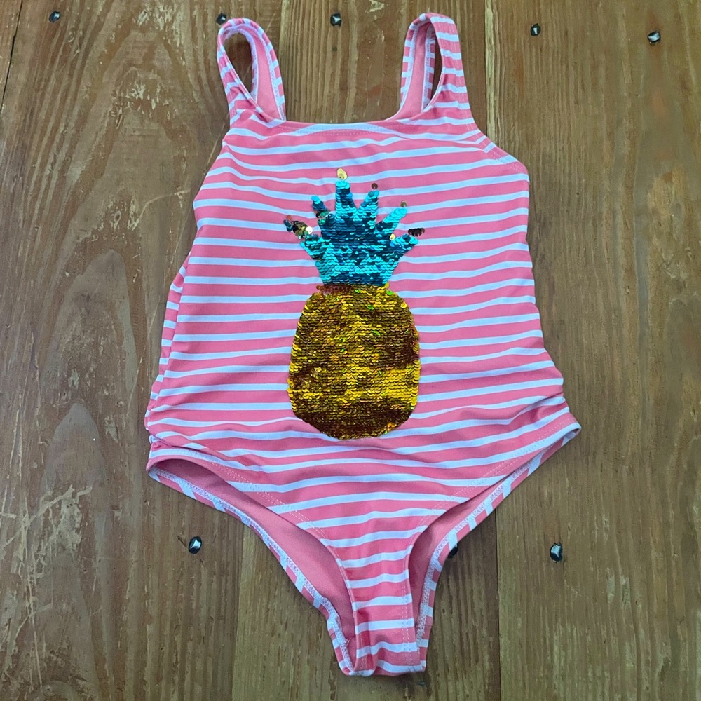 Pineapple swimsuit size 8